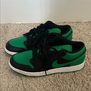 Jordan 1 Low Top “Lucky Green”